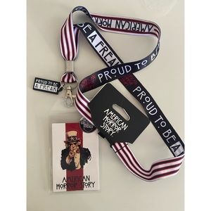 NWT American Horror Story Freak Show Lanyard